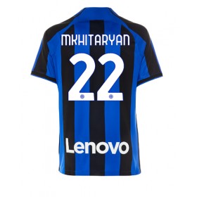 Herren Fußballbekleidung Inter Milan Henrikh Mkhitaryan #22 Heimtrikot 2022-23 Kurzarm